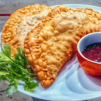 Чебуреки з мясом